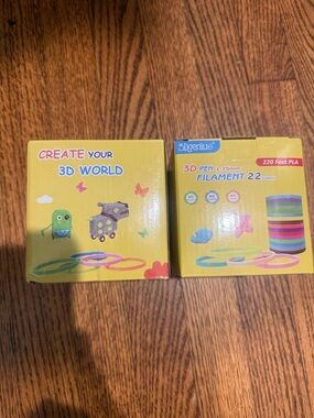 3D Pen Filament Kit — Yellow Multi-Color PLA for Kids
